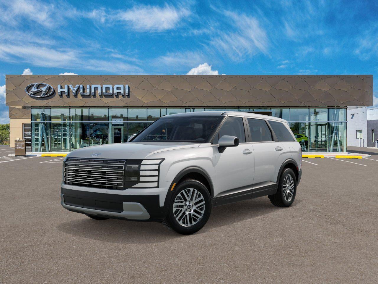 Creamy White Pearl 2027 Hyundai Palisade SUV / Crossover Front-Wheel Drive 8-Speed Automatic