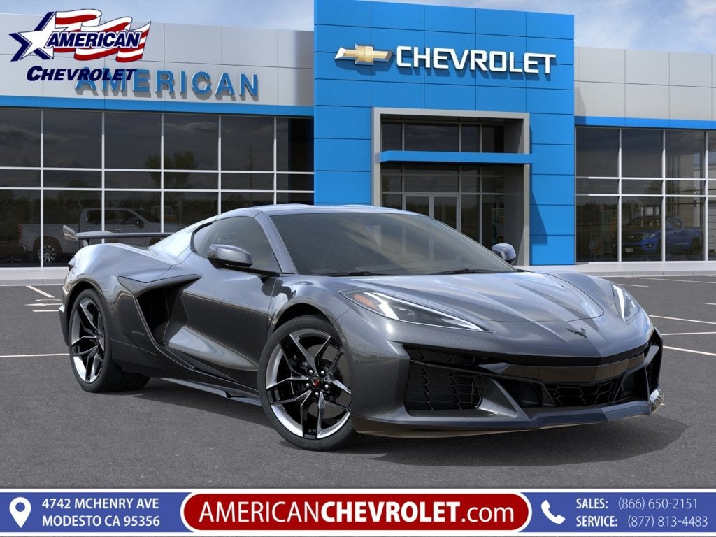 Pitch Gray Metallic 2027 Chevrolet Corvette Coupe Rear-Wheel Drive Automatic