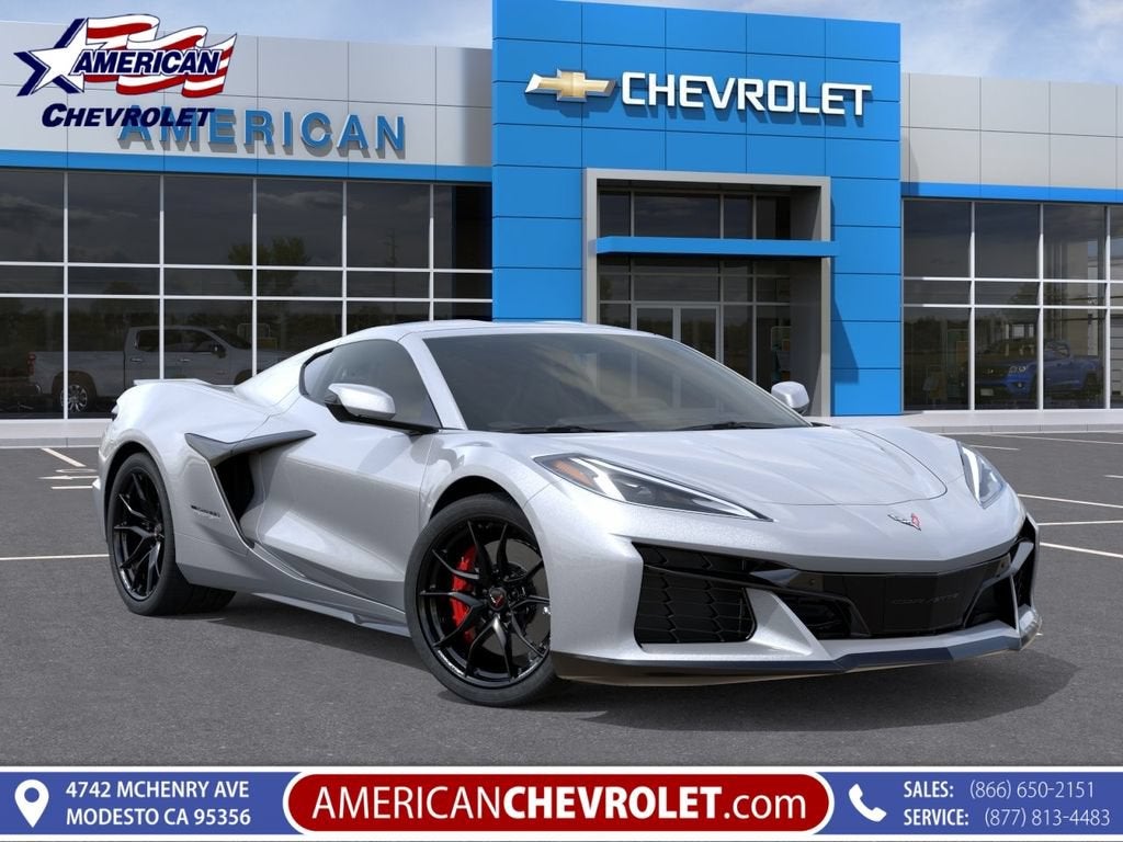 Blade Silver Metallic 2027 Chevrolet Corvette Coupe Rear-Wheel Drive Automatic