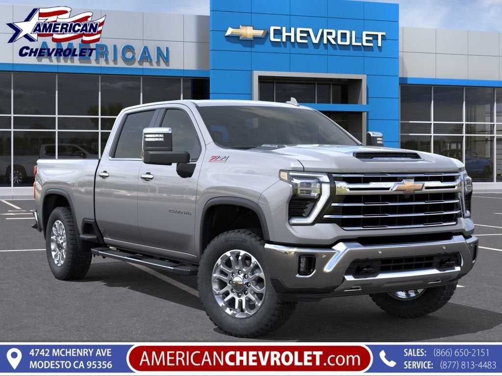 Sterling Gray Metallic 2026 Chevrolet Silverado 2500HD Pickup Truck Four-Wheel Drive Automatic