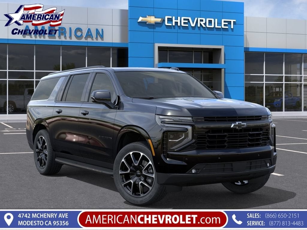Black 2026 Chevrolet Suburban SUV / Crossover Four-Wheel Drive Automatic