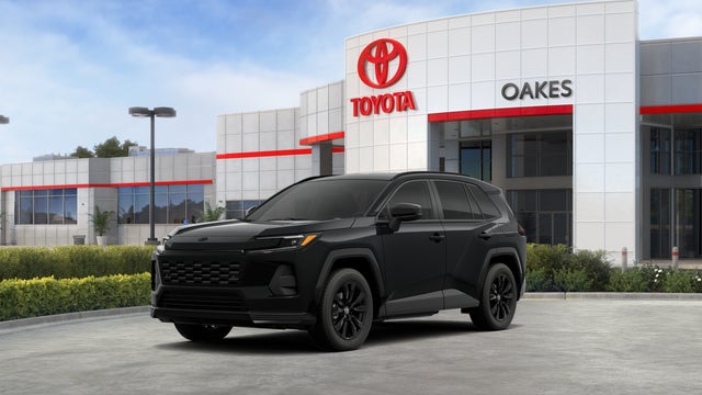 Midnight Black Metallic 2026 Toyota RAV4 SE FWD SUV / Crossover Front-Wheel Drive Continuously Variable Transmission