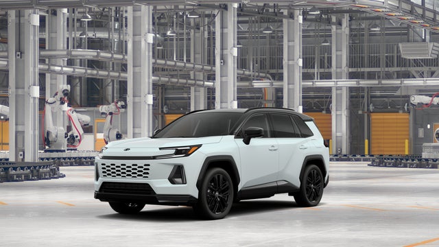 Wind Chill Pearl With Midnight Black Metallic Roof 2026 Toyota RAV4 SUV / Crossover All-Wheel Drive Continuously Variable Transmission