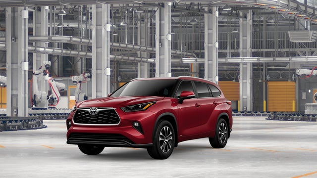 Red (Ruby Flare Pearl) 2026 Toyota Highlander Hybrid XLE AWD SUV / Crossover All-Wheel Drive Continuously Variable Transmission