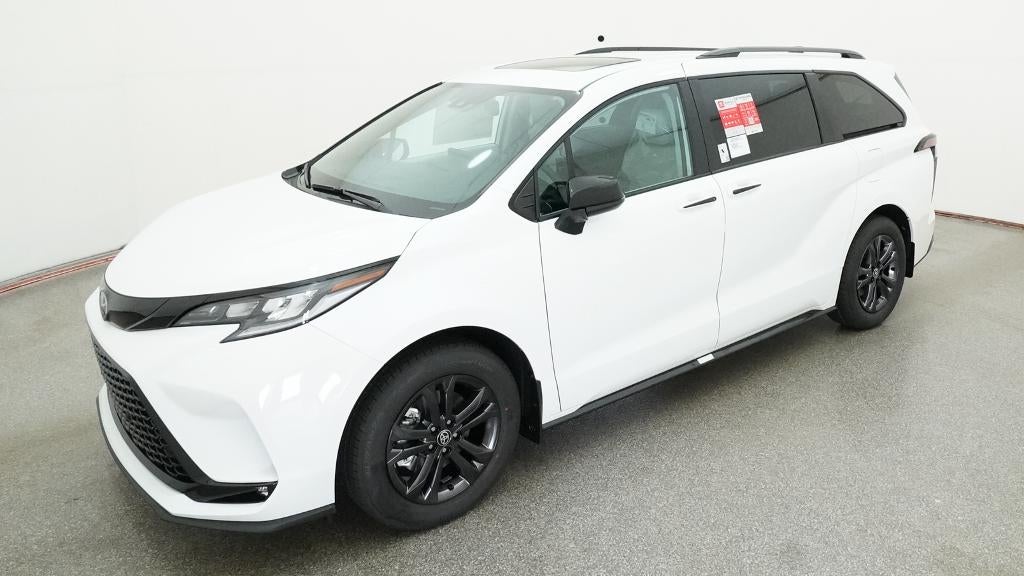 Ice Cap 2026 Toyota Sienna Minivan All-Wheel Drive Continuously Variable Transmission