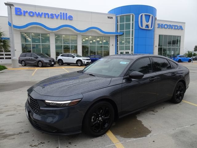 Urban Gray Pearl 2025 Honda Accord Sedan Front-Wheel Drive Continuously Variable Transmission