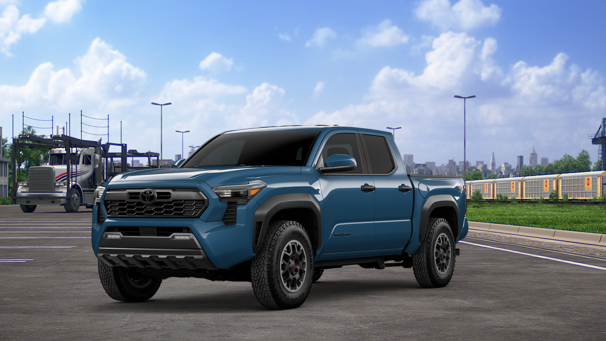 Heritage Blue 2026 Toyota Tacoma Pickup Truck Four-Wheel Drive 6-Speed Manual