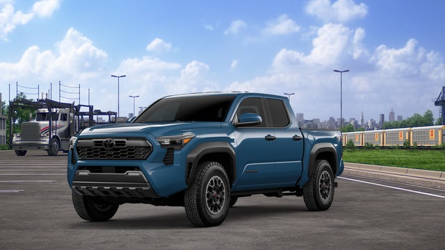 Heritage Blue 2026 Toyota Tacoma Pickup Truck Four-Wheel Drive 6-Speed Manual