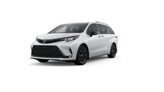 Ice Cap 2026 Toyota Sienna Minivan Front-Wheel Drive Continuously Variable Transmission