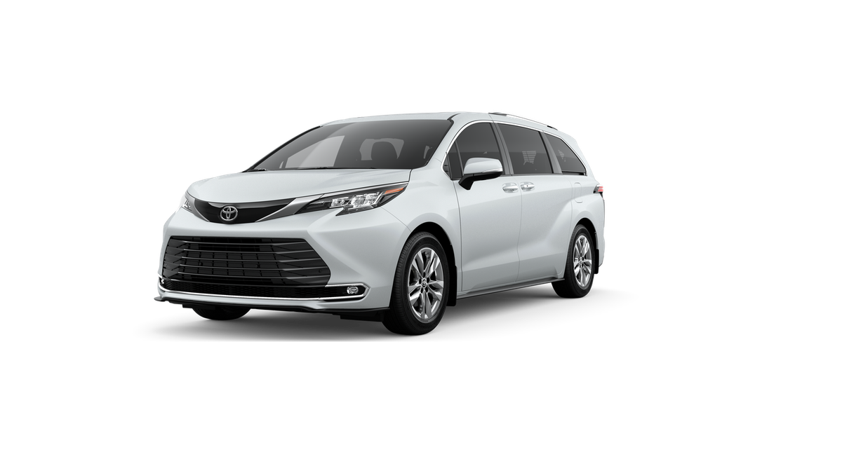 White (Wind Chill Pearl) 2026 Toyota Sienna Minivan All-Wheel Drive Continuously Variable Transmission