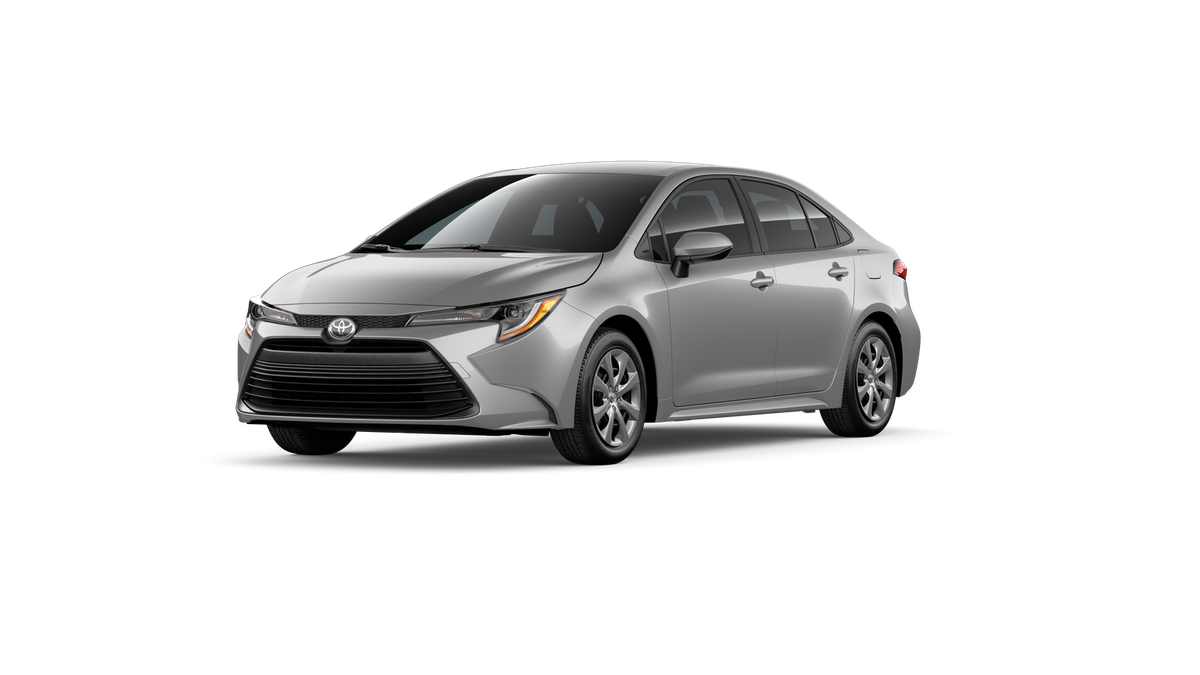 Classic Silver Metallic 2026 Toyota Corolla Sedan Front-Wheel Drive Continuously Variable Transmission