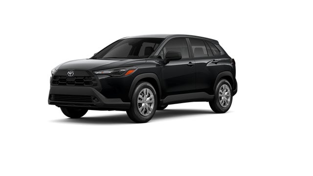 Jet Black 2026 Toyota Corolla Cross SUV / Crossover All-Wheel Drive Continuously Variable Transmission
