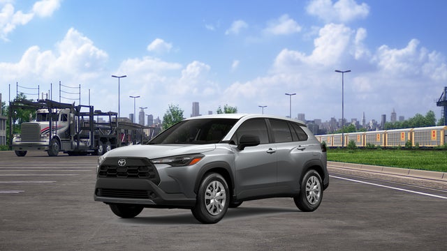 Sonic Silver 2026 Toyota Corolla Cross SUV / Crossover All-Wheel Drive Continuously Variable Transmission