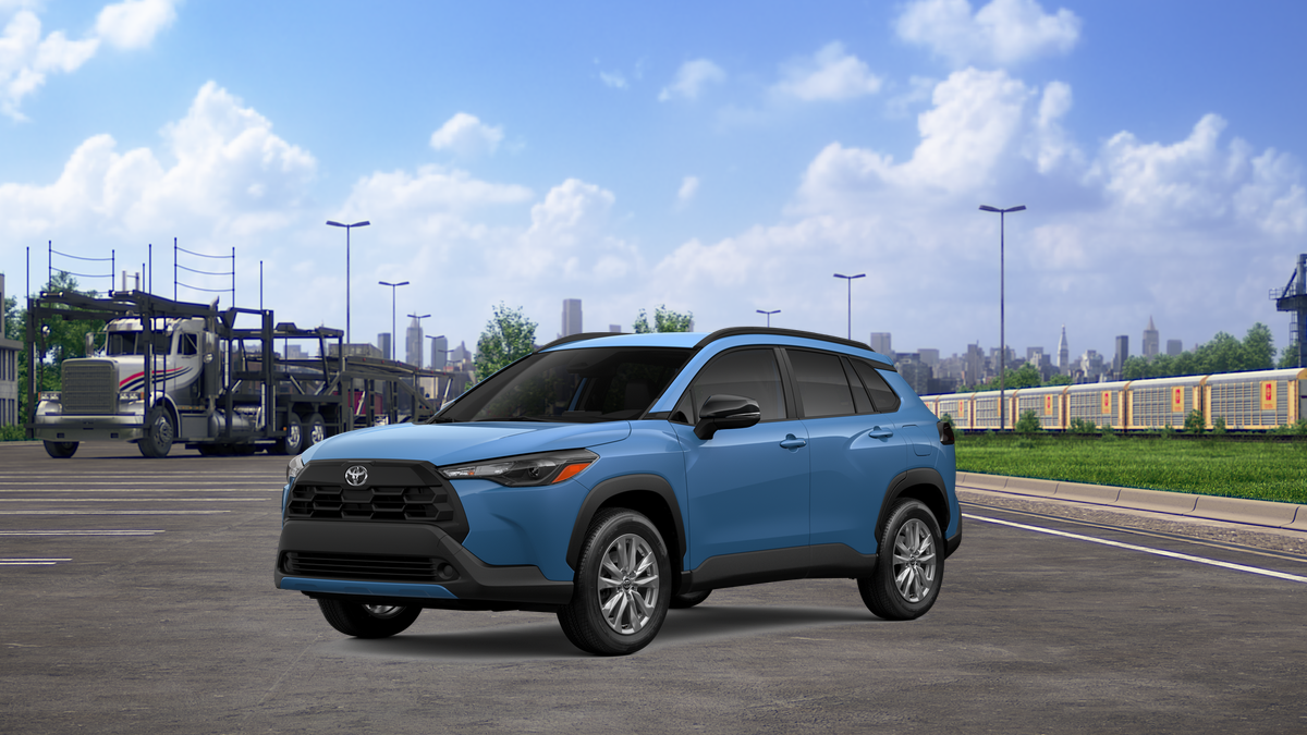 Cavalry Blue 2026 Toyota Corolla Cross SUV / Crossover All-Wheel Drive Continuously Variable Transmission