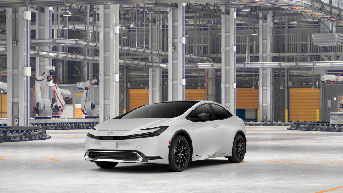 White (Wind Chill Pearl) 2027 Toyota Prius Hatchback All-Wheel Drive Continuously Variable Transmission