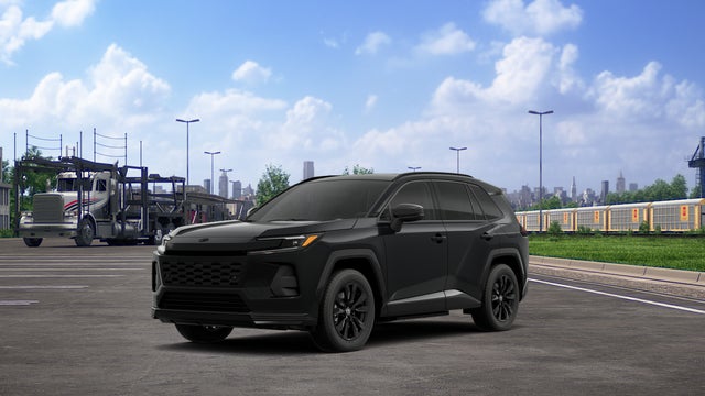 Midnight Black Metallic 2026 Toyota RAV4 Plug-in Hybrid SUV / Crossover Continuously Variable Transmission