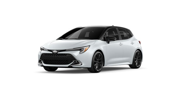 Wind Chill Pearl With Black Roof 2027 Toyota Corolla Hatchback Continuously Variable Transmission