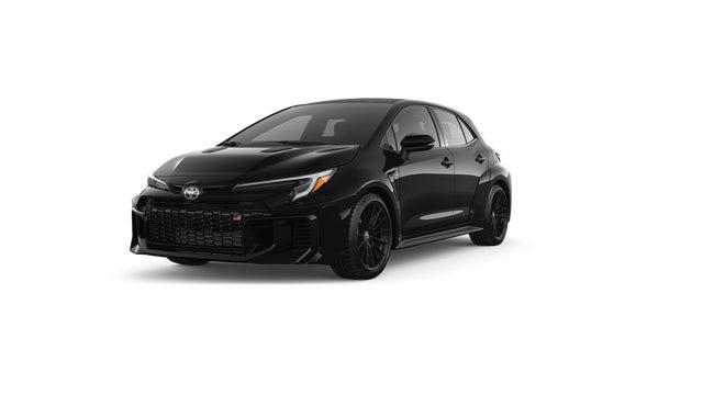 Black 2026 Toyota GR Corolla Hatchback All-Wheel Drive 6-Speed Manual