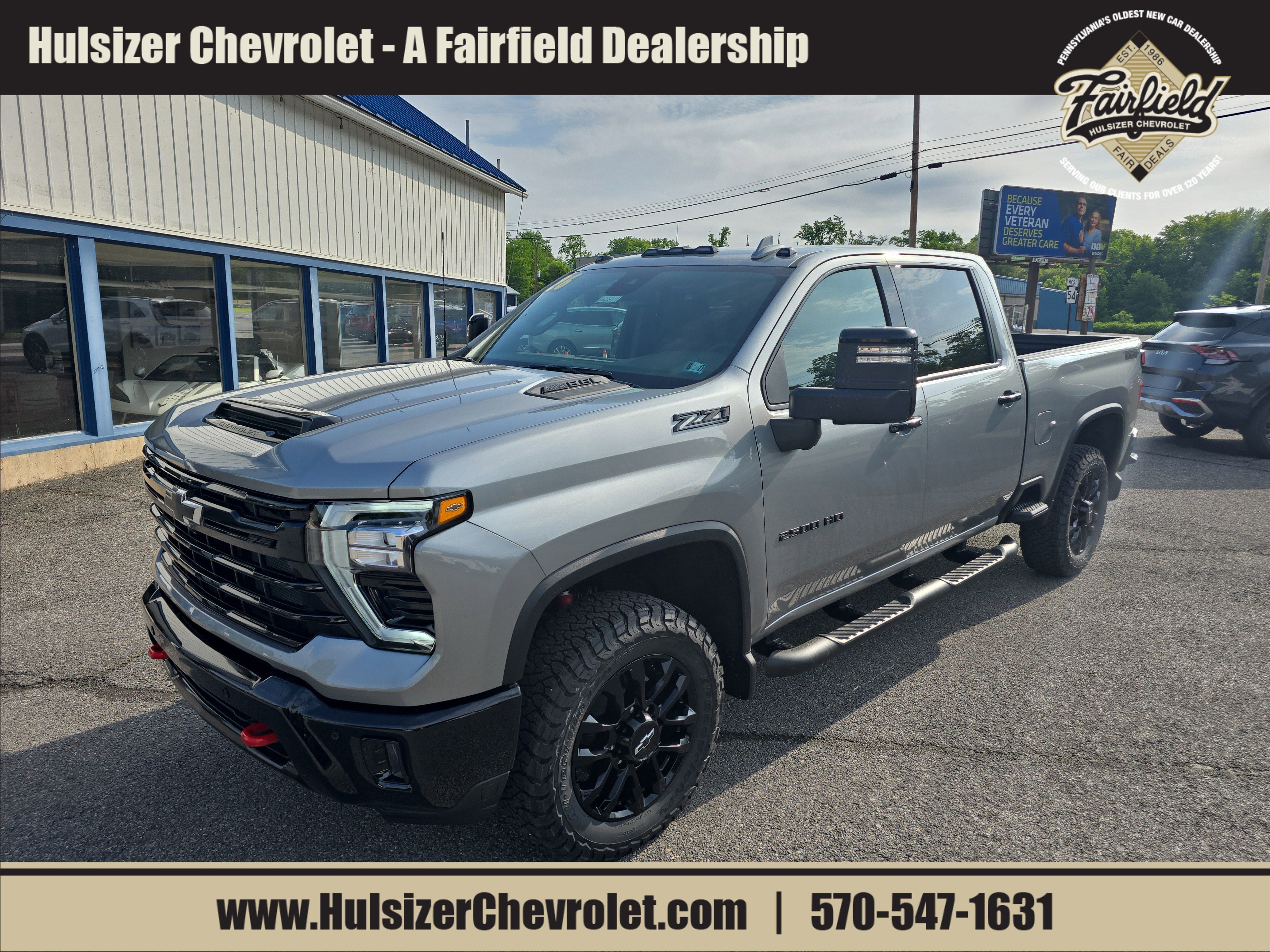 Sterling Gray Metallic 2026 Chevrolet Silverado 2500HD Pickup Truck Four-Wheel Drive Automatic
