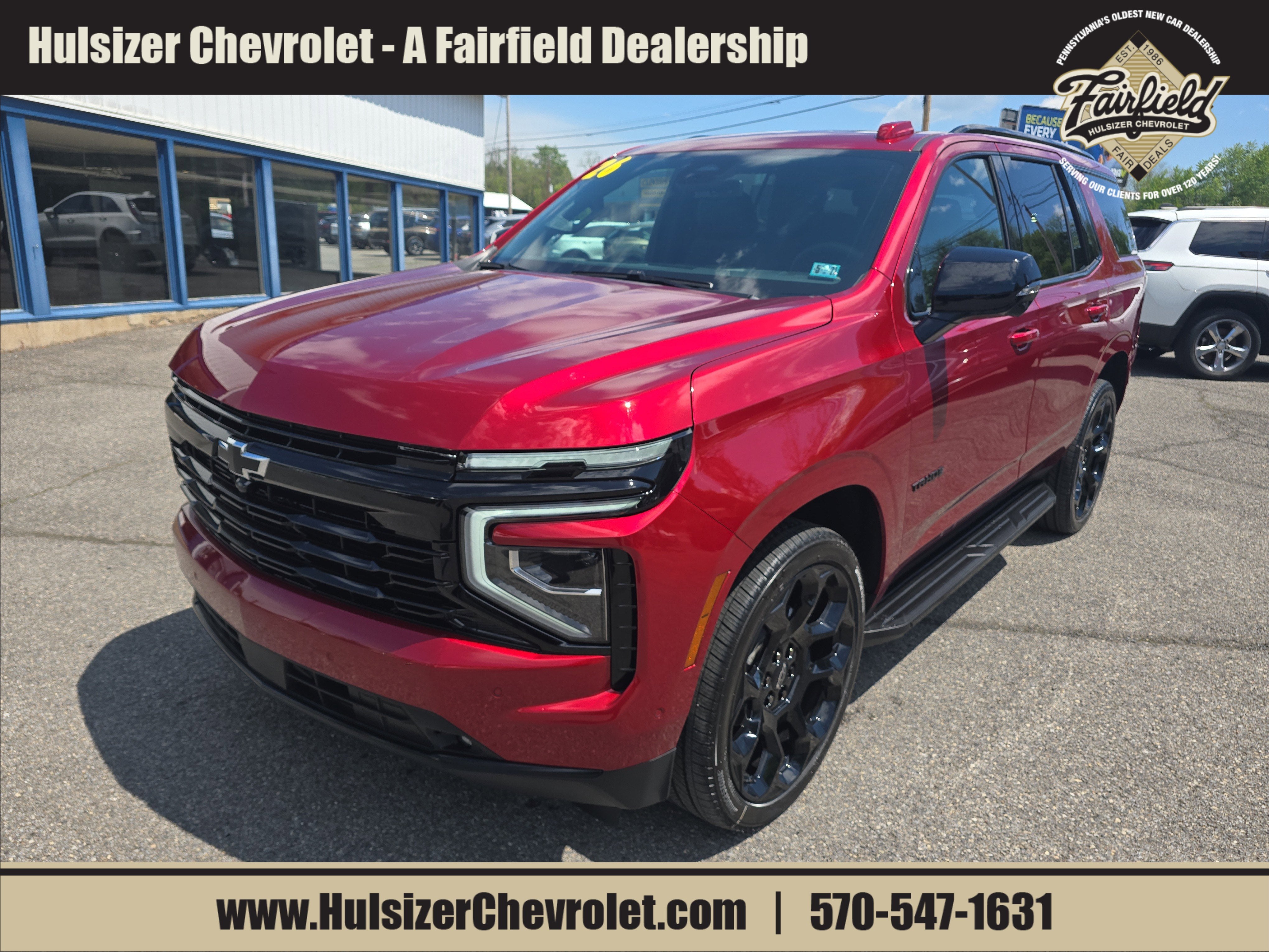 Radiant Red Tintcoat 2026 Chevrolet Tahoe RST 4WD SUV / Crossover Four-Wheel Drive Automatic
