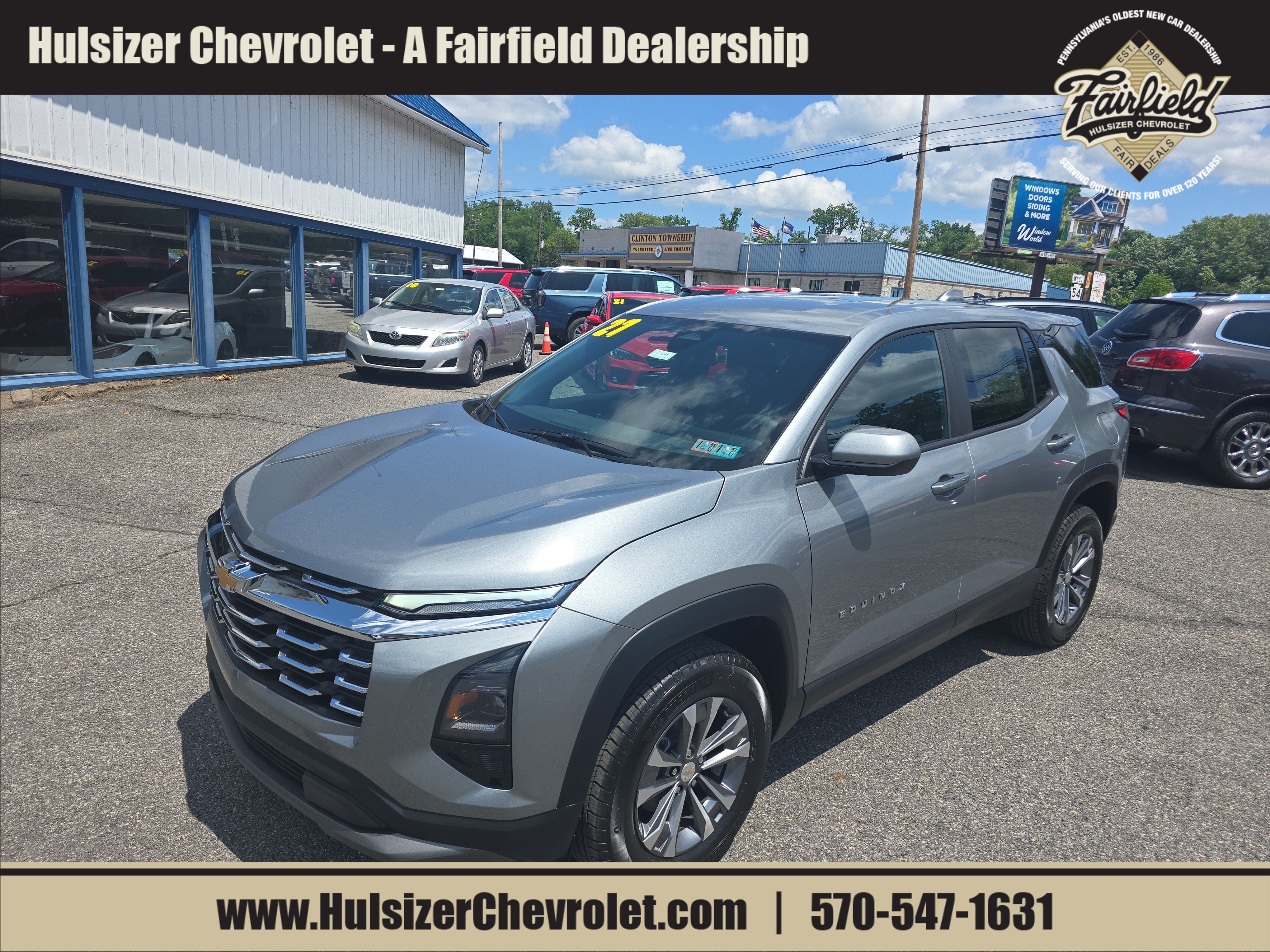 Sterling Gray Metallic 2027 Chevrolet Equinox SUV / Crossover Four-Wheel Drive Automatic