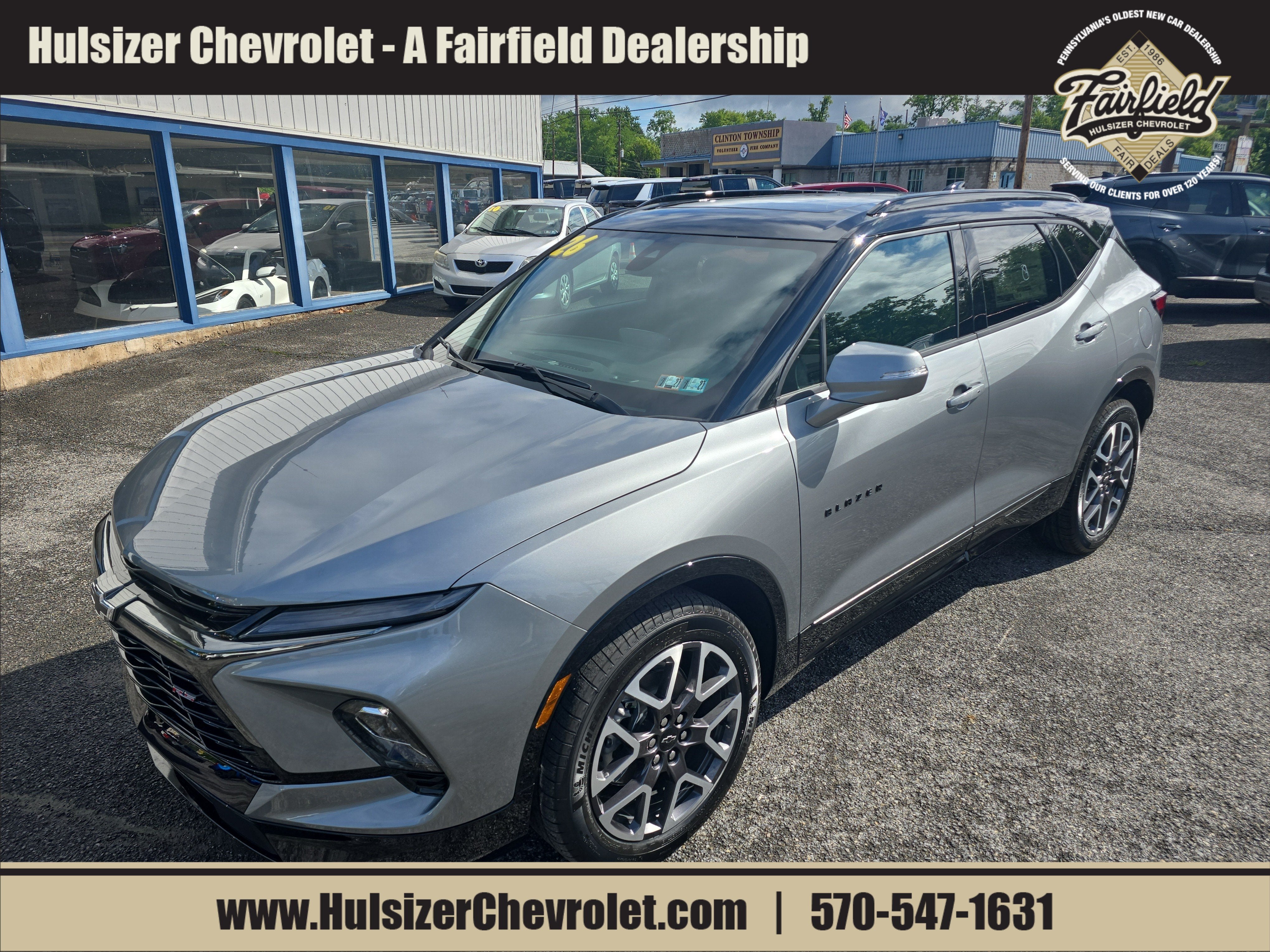 Sterling Gray Metallic 2026 Chevrolet Blazer SUV / Crossover All-Wheel Drive Automatic