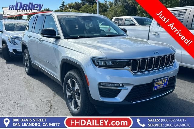 Silver Zynith 2024 Jeep Grand Cherokee 4xe SUV / Crossover Four-Wheel Drive Automatic