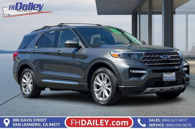 Gray (Magnetic Metall) 2020 Ford Explorer SUV / Crossover All-Wheel Drive Automatic