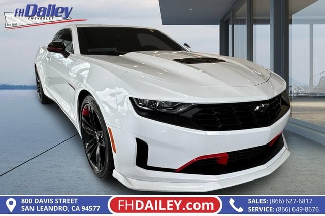 Summit White 2023 Chevrolet Camaro Coupe Rear-Wheel Drive Automatic