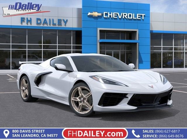 Arctic White 2026 Chevrolet Corvette Stingray 1LT Coupe RWD Coupe Rear-Wheel Drive Automatic