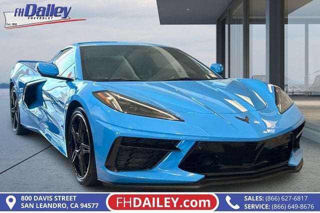 Rapid Blue 2023 Chevrolet Corvette Convertible Rear-Wheel Drive Automatic