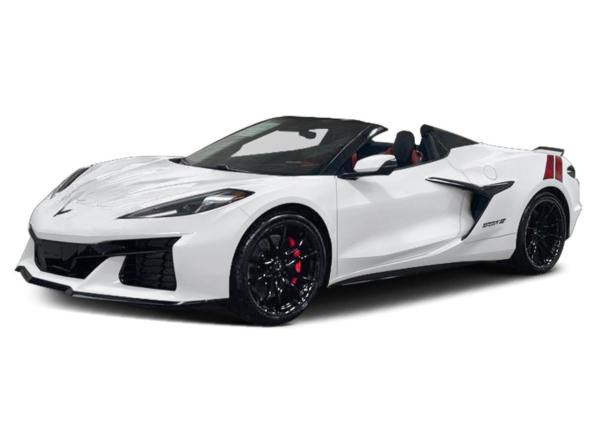 Arctic White 2027 Chevrolet Corvette Convertible Rear-Wheel Drive Automatic