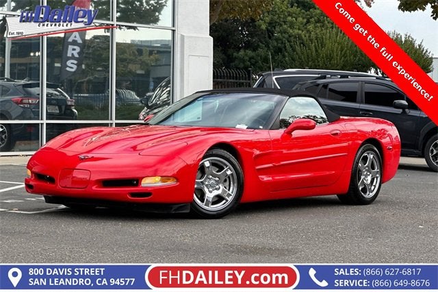 1998 Chevrolet Corvette Convertible RWD