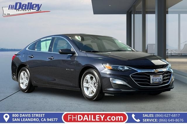 Dark Ash Metallic 2022 Chevrolet Malibu Sedan Front-Wheel Drive Automatic