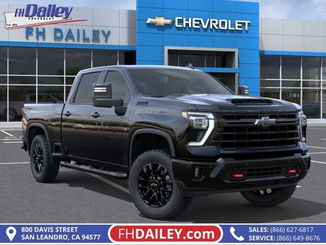 Black 2026 Chevrolet Silverado 2500HD Pickup Truck Four-Wheel Drive Automatic