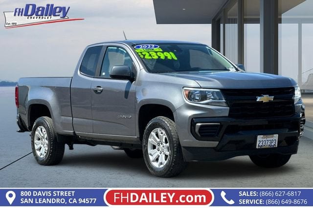 Gray (Satin Steel Metallic) 2022 Chevrolet Colorado Pickup Truck 4X2 Automatic