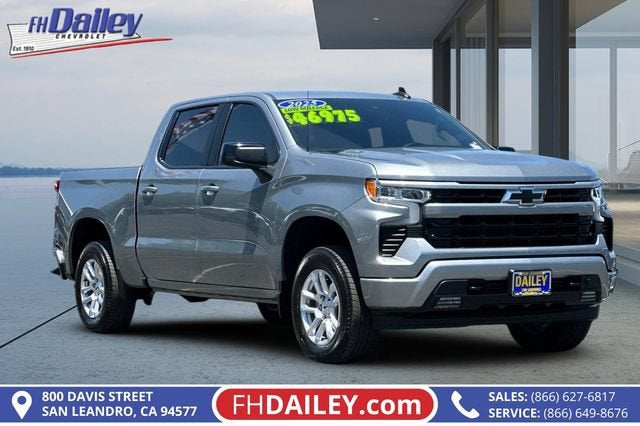 Sterling Gray Metallic 2025 Chevrolet Silverado 1500 Pickup Truck 4X2 Automatic
