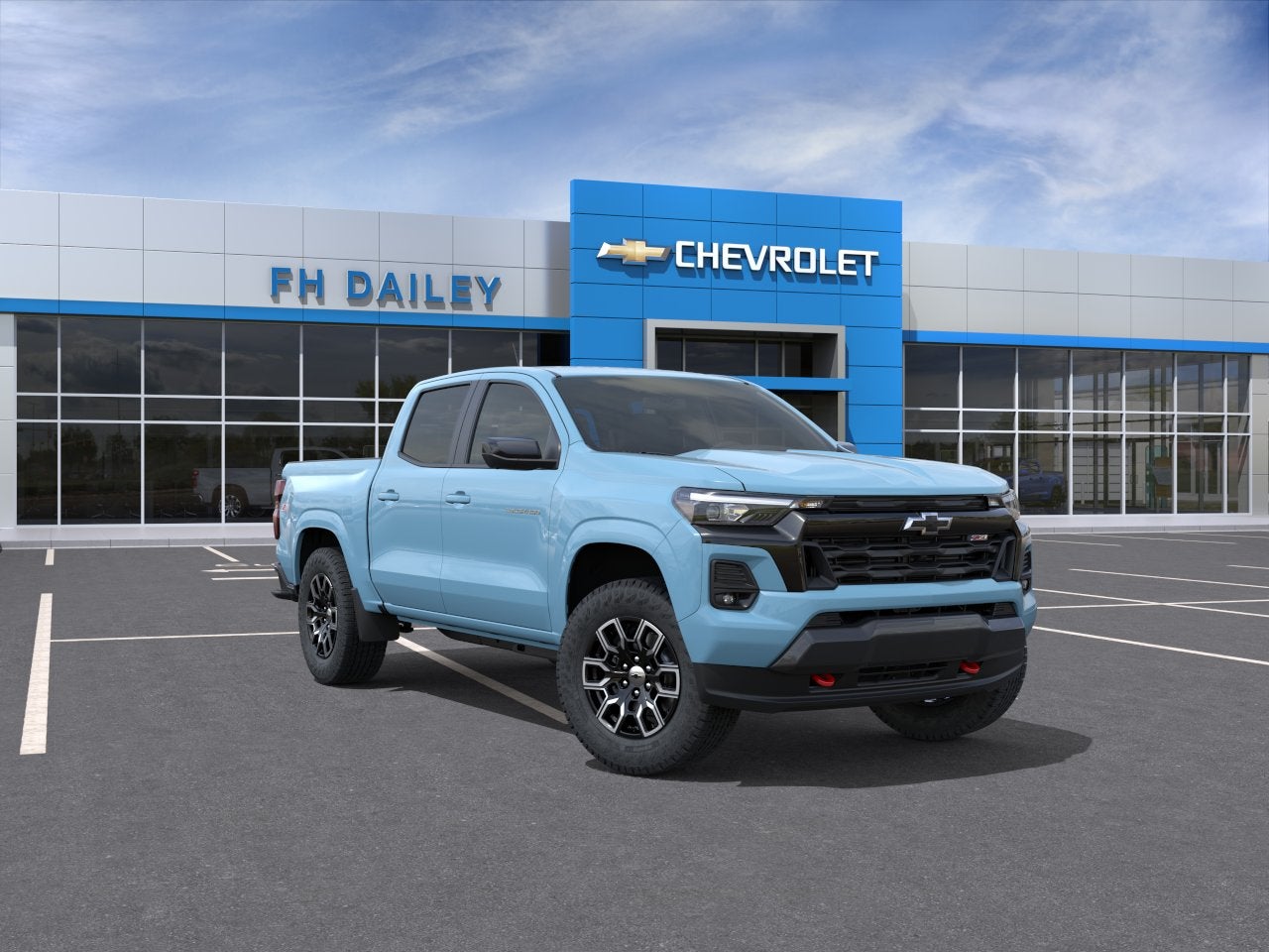 Snowdrift Metallic 2026 Chevrolet Colorado Z71 Crew Cab 4WD Pickup Truck Four-Wheel Drive Automatic