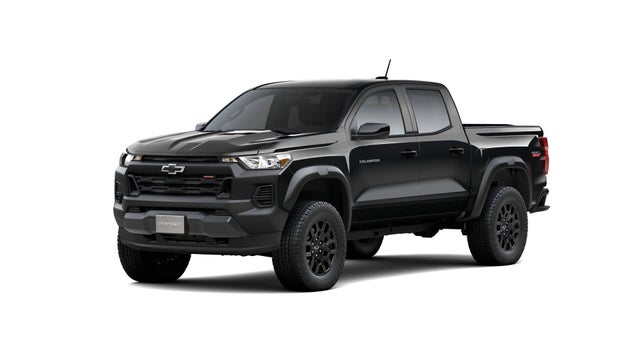 Black 2026 Chevrolet Colorado Trail Boss Crew Cab 4WD Pickup Truck Four-Wheel Drive 8-Speed Automatic