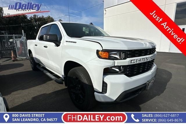 2022 Chevrolet Silverado 1500 Custom Crew Cab RWD