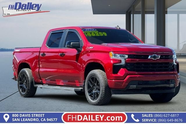 Radiant Red Tintcoat 2023 Chevrolet Silverado 1500 Pickup Truck Four-Wheel Drive Automatic