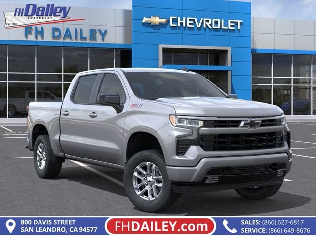 Sterling Gray Metallic 2026 Chevrolet Silverado 1500 Pickup Truck Four-Wheel Drive Automatic