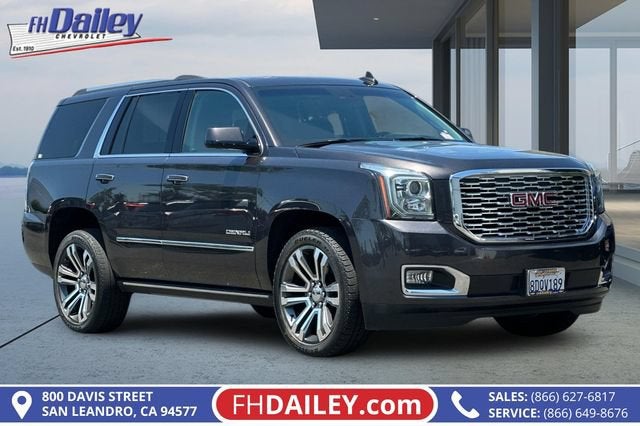 Gray (Iridium Metallic) 2018 GMC Yukon SUV / Crossover Four-Wheel Drive Automatic
