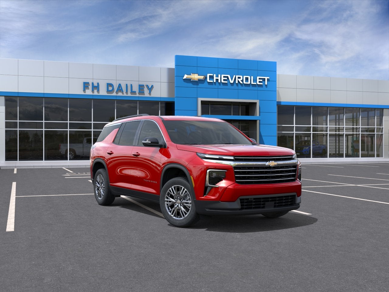 Radiant Red Tintcoat 2026 Chevrolet Traverse SUV / Crossover Front-Wheel Drive Automatic