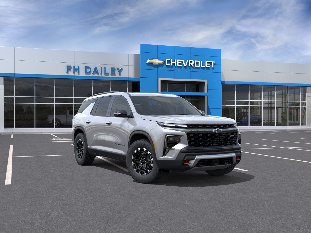 Sterling Gray Metallic 2027 Chevrolet Traverse SUV / Crossover Four-Wheel Drive Automatic
