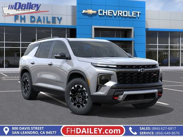 Sterling Gray Metallic 2027 Chevrolet Traverse SUV / Crossover Four-Wheel Drive Automatic