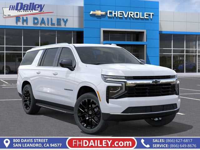 Summit White 2026 Chevrolet Suburban SUV / Crossover 4X2 Automatic