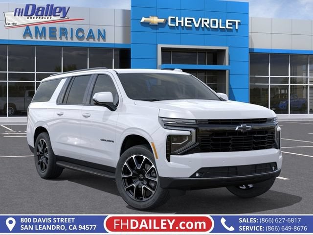 Summit White 2026 Chevrolet Suburban SUV / Crossover Four-Wheel Drive Automatic