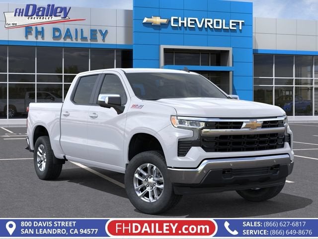 Summit White 2026 Chevrolet Silverado 1500 Pickup Truck Four-Wheel Drive Automatic