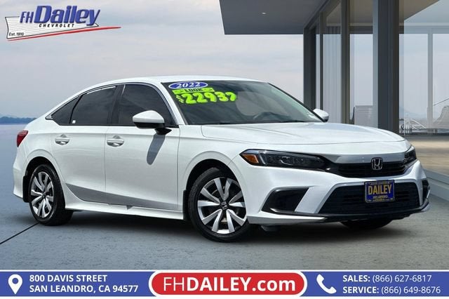 2022 Honda Civic  Sedán Tracción delantera 